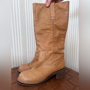 Steve Madden Tan Heeled Boots